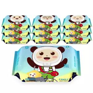 달곰이 패밀리 물티슈 80매X10팩
