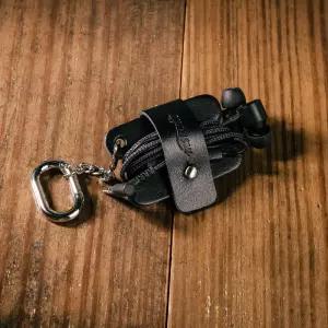 무에뜨 이태리 통가죽 케이블 정리 홀더