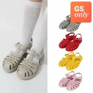 메듀즈 키즈 샌들 SUN 201 젤리슈즈 PS 그레이/레드/옐로우/파스텔핑크 4종택1