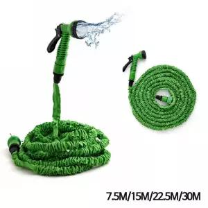 세차 청소용 매직 호스 22.5m/릴/물/분사기/분무기/스프링/정원/고압/분사/호수/물청소/스프레이건/꼬임방