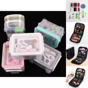 3단 실바늘세트 바느질세트 옷수선 반짇고리 반짓고리/바느질함/바늘/세트/받짇고리/반짓고리함/풀세트