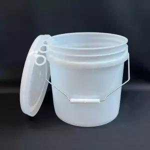 HDPE 18리터 10개 묶음 밀폐 젓갈통 페일 원형플라스틱통 바케스 폐일 용기