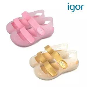 [롯데백화점]이고르 본디 글리터 젤리슈즈 2 COLORS 여아샌들 남아샌들 유아동샌들 by 트래드후스