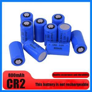 PURFIELD 800mAh CR2 3V 디지털 카메라 프린터용 리튬 배터리 거리 측정기 손전등 건식 기본