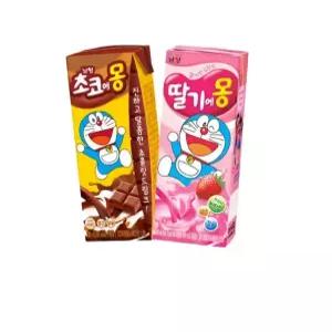 남양유업 딸기에몽+초코에몽190ml 12개