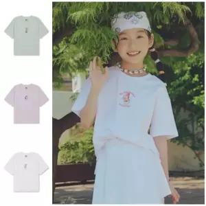 [롯데백화점]폴햄키즈 저중량 더블니트 반팔티 죠크박 PKF3TS2210