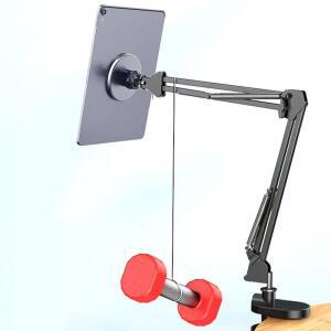 유연한 침대 홀더에 누워 MAGNETICO 휴대용 스탠드 IPAD MAGSAFE 모니터