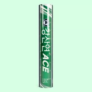 강산연 에이스 셔틀콕 배드민턴공 1타 12개입