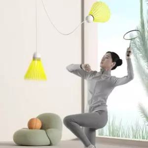 실내 혼자 배드민턴 세트 운동 셔틀콕 일반 돌아오는 셀프 배드민턴채