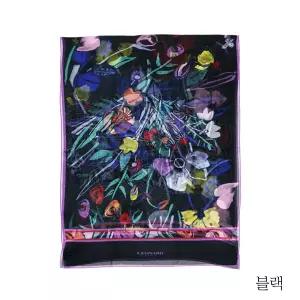 레오나드 플로럴 실크 숄