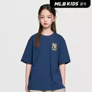 [MLB키즈](공식)26SS 스트릿 서핑 바크 아트웍 티셔츠 NY (Navy) 7ATSB4063-50NYS
