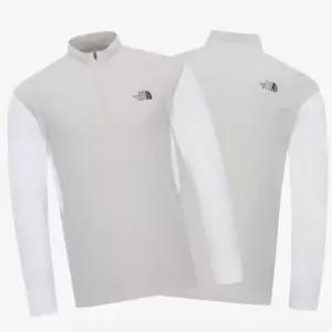 [매장판] 노스페이스 남성 긴팔 집업 티셔츠 아이스데이 집티 등산 데일리 코디 아이스 그레이 NT7L