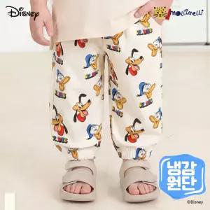 [몰리멜리] [디즈니]도날드 덕과 플루토 컬러시원팬츠
