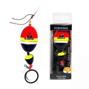오동 다이교 찌낚시용품 바다 낚시 구멍찌 채비 세트 원투찌 벵에돔찌