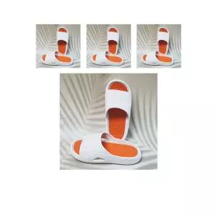 숙박업소에서 사용하는 푹신 푹신한 슬리퍼 X 4켤레 집안 집밖 실내 회사 회사원 야외 다용도실 펜션 풀빌
