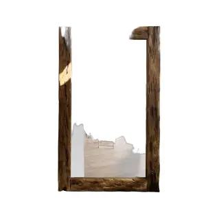 전신거울 원목 스탠드 대형 빈티지 인테리어 현관 피팅룸