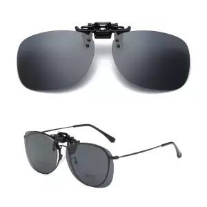 편광 클립온 선글라스 라운드형