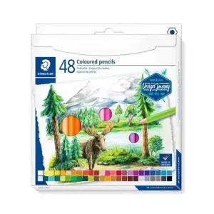 스테들러 48색 색연필 146C C48 종이케이스 (3개입)