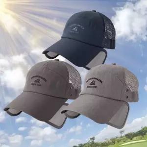 여름 메쉬 볼캡 통기성 망사 캡모자 대두용 사이드윙 야구모자