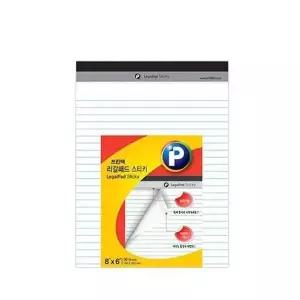 A5 HFE468J0 리갈패드 스티키 백색 150X203mm_완구 미술용품