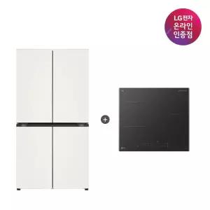 [혜택가 300만대] LG 디오스 오브제컬렉션 매직스페이스 냉장고 + LG 디오스 인덕션 (T875MEE111 + BEI3ASB2OE)