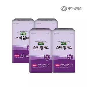 디펜드 스타일 패드 참숯 안심중용량 18매 x 4팩