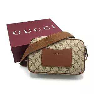 [구찌]GUCCI GG 엠블럼 슈퍼 미니 숄더백 821216 FAED3 9786새상품