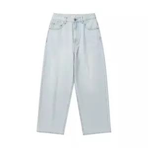 와키윌리 WACKY WILLY 26SS 우먼스 세미 와이드 데님팬츠 라이트 블루 WA2601PT72LB 145495
