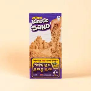 촉촉이모래 모래 키네틱 공룡장난감 키네틱샌드브라운모래1KG 키네틱 모래놀이 촉촉이모래