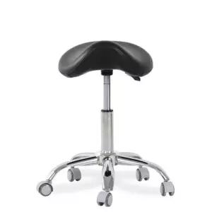 뷰티샵 말안장 의자 회전형 사일런트 높이조절 미용 안장 카운터 새들 체어 보조 말안장의자