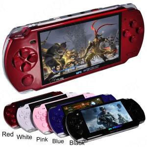 새로운 휴대용 게임 콘솔 4.3 인치 화면 mp4 플레이어 MP5 psp 카메라, 비디오, e-boo에 대한 실제 8GB 지