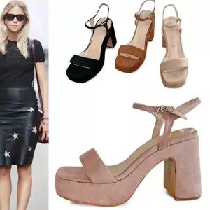 [카미엣뮤즈]플랫폼 힐 샌들_KM23s112