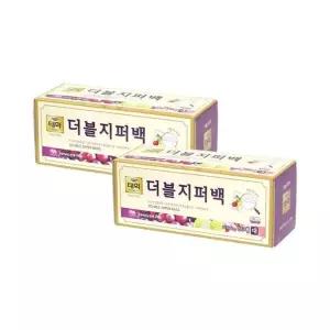 [태화] 더블 지퍼백 대형 80매 X 2매[35852154]