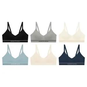 [게스언더웨어](강남점)(6종1택) 코튼스판 몰드 브라렛 (ODWBR B94)