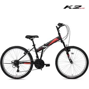 케이투바이크 레이브FD 접이식 MTB 24인치 21단 주니어용 입문용 자전거