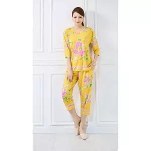 [NS홈쇼핑][까르죠아] 여름 정원 홈웨어 상하세트[35843183]