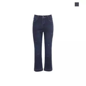 [최복호](마산점)나비 자수 포인트 겨울 밴딩 데님팬츠 (O2544131)