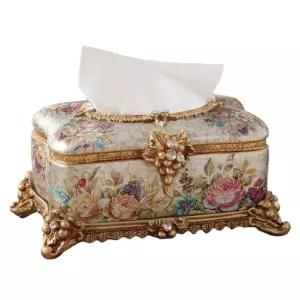 호텔 보관함 각티슈 장식 두루마리 커버 티슈케이스 티슈 케이스 테이블 앤틱 화장지 인테리어