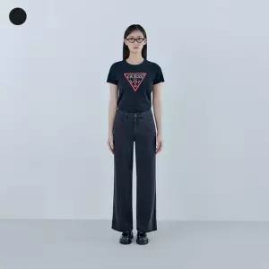 [갤러리아] 게스 여성 쿨터치 BLK톤 와이드 청바지 YQ2D9095 26SS