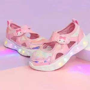 키즈카페 마이멜로디 지젤 LED 바로인 발광 샌들형 운동화