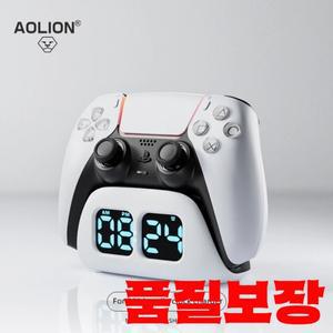 PS5 컨트롤러 베이스 충전 시계 용 Aolion PlayStation Edge Elite 게임 액세서리 무선 고속 데스크탑 스토