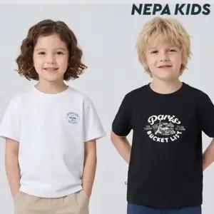 네파키즈 [정가45 000] 키즈) 파리 베이직 티셔츠_KKD5325