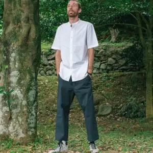 [닥터퍼니스트]닥터퍼니스트 면혼방 밴딩 크롭팬츠 다크그레이 FJBMBP71A