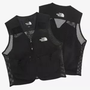 [매장판] 노스페이스 여성 등산 조끼 베이직 기어메쉬 크롭 베스트 블랙 NV5V