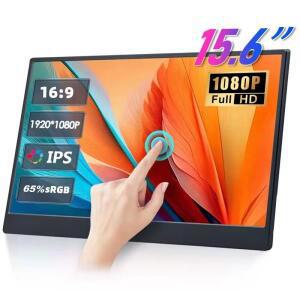 LANLIPU 14/15.6/16인치 휴대용 터치  1K HDR 보조 디스플레이  PS4/5 스위치 PC 노트북 용