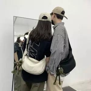 여성 미니 여행 반달 크로스백 슬링백 핸드폰가방