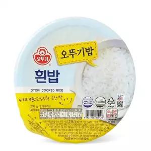 오뚜기밥 흰밥 210g 24개