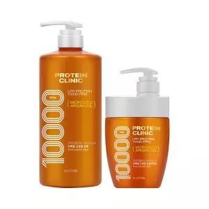 [샴+트]엘라스틴 프로틴클리닉 샴푸1000ml 1개+트리트먼트700ml 1개