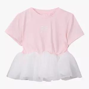 [밀리밤] 리본 샤샤 반팔 티셔츠 MLRA26453_7358