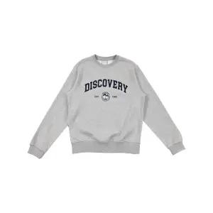 디스커버리 공용 공용 바시티 그래픽 맨투맨 티셔츠 DXMT11041-MGS